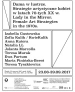 Dama w lustrze / Lady in the Mirror, Galeria Piekary 23.06-29.09.2017
