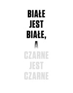 Białe jest białe, a czarne jest czarne / White is White and Black is Black, Galeria Piekary 20.11-27.12.2015