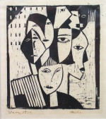 J. Stern, Maski, 1934 / J. Stern, Masks, 1934