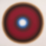 W. Fangor, M89, 1967, olej, płótno, 168 cm x 168 cm