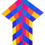 J. Pamuła, Arrangement A III, 1978, acrylic on canvas, 134 x 110 cm